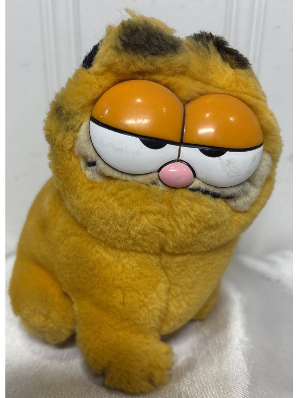 VTG 1981 Garfield Plush Dakin Sitting Orange Fat Cat 5”Clean & Great Condition